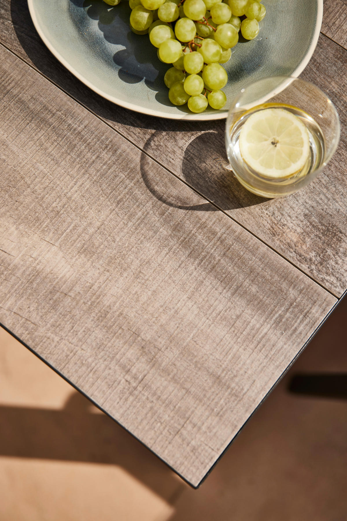 GARTENTISCH 220/100/74 cm Keramik rechteckig  - Anthrazit/Grau, Basics, Keramik/Metall (220/100/74cm) - Siena Garden