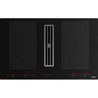 KOCHFELD-DUNSTABZUG-KOMBI 3400705336  - Schwarz, Basics, Glas/Metall (83/52/23cm) - Franke