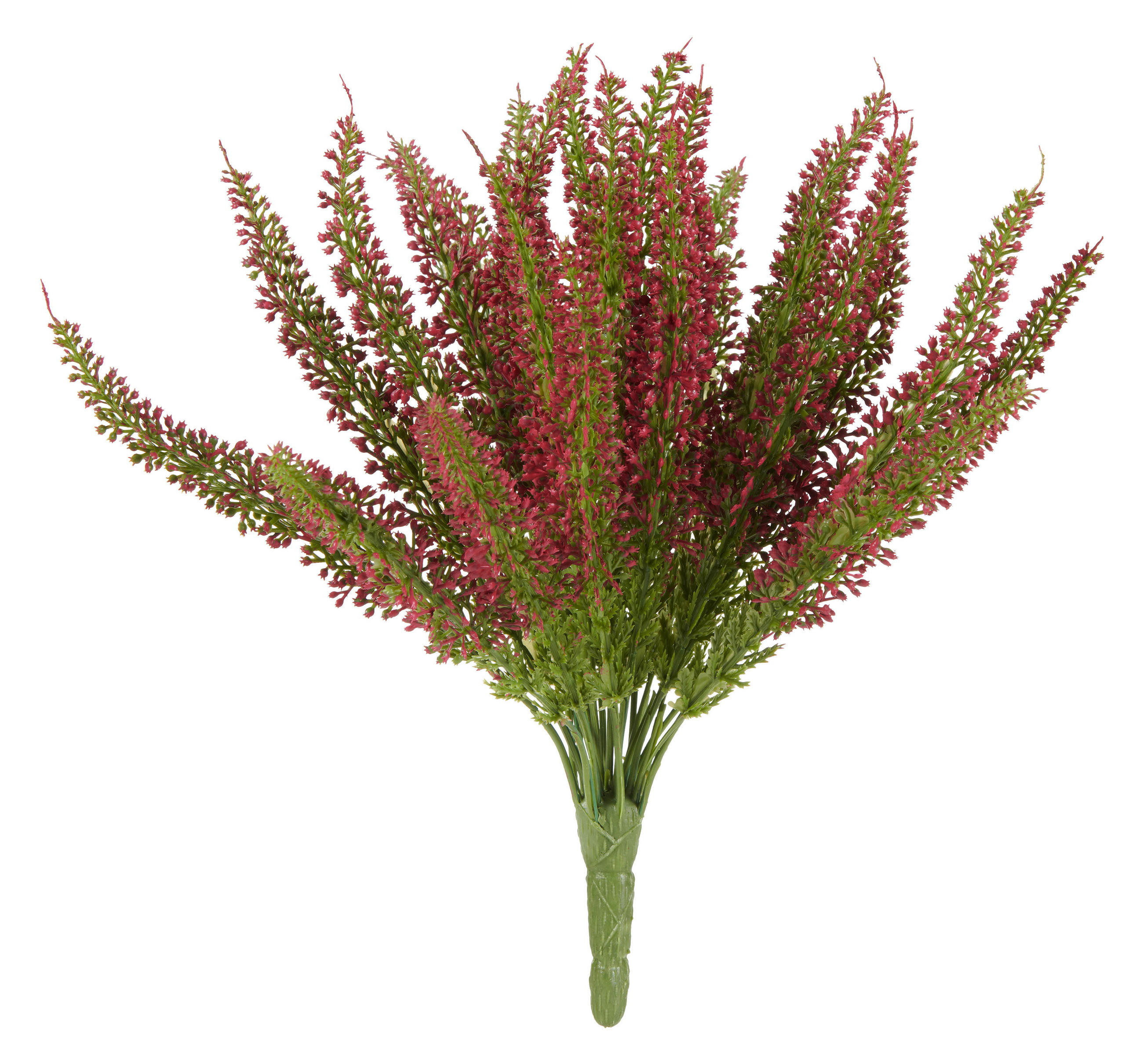 DEKOZWEIG - Magenta/Grün, LIFESTYLE, Kunststoff (26cm)