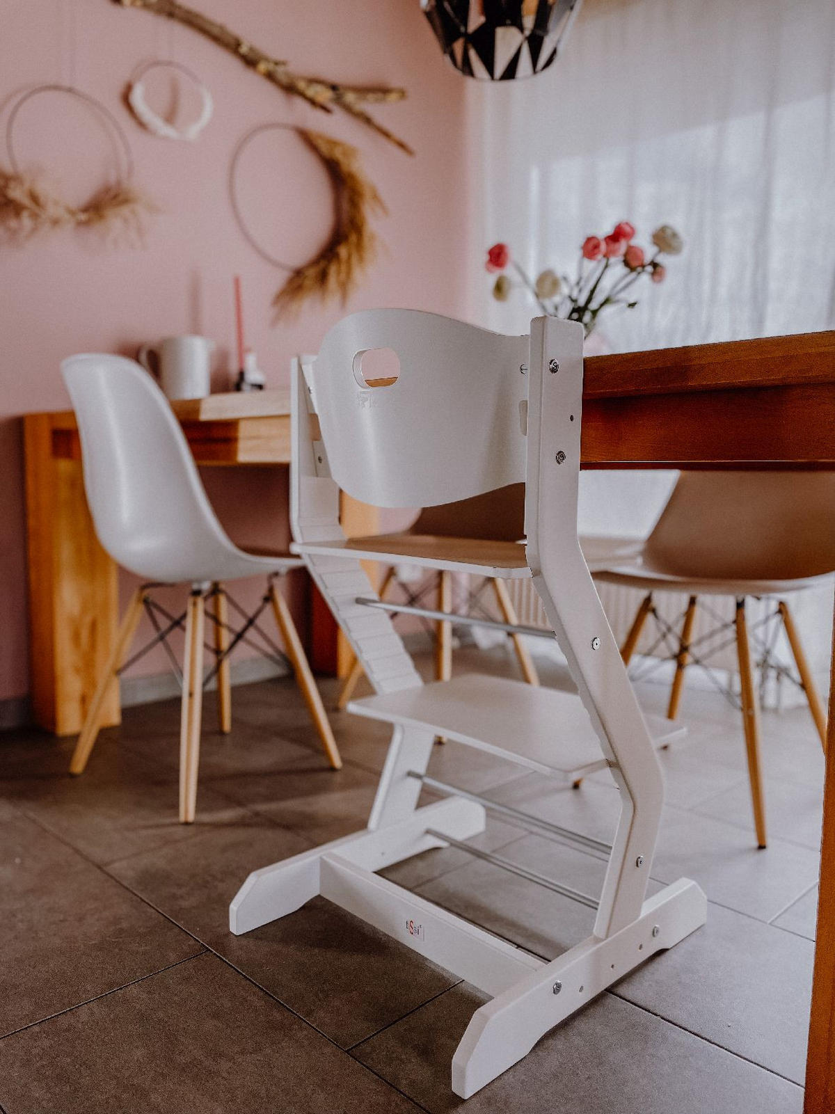 KINDERSTUHL - Weiß, Basics, Holz (50/43/81cm) - tiSsi