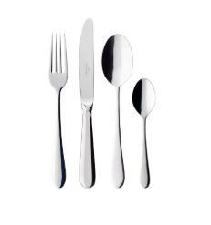 BESTECKSET Oscar Tafelbesteck 4tlg. 4-teilig Edelstahl  - Grau Hochglanz, Basics, Metall (23/4,5/3cm) - Villeroy & Boch