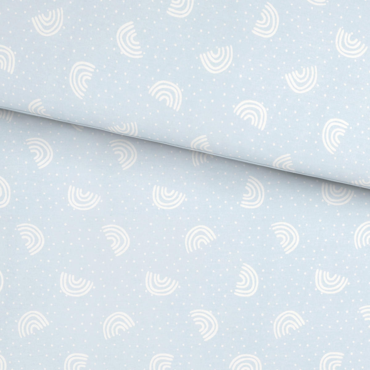 BABYBETTWÄSCHE Webstoff 100/135 cm  - Blau, Basics, Textil (100/135cm) - My Baby Lou