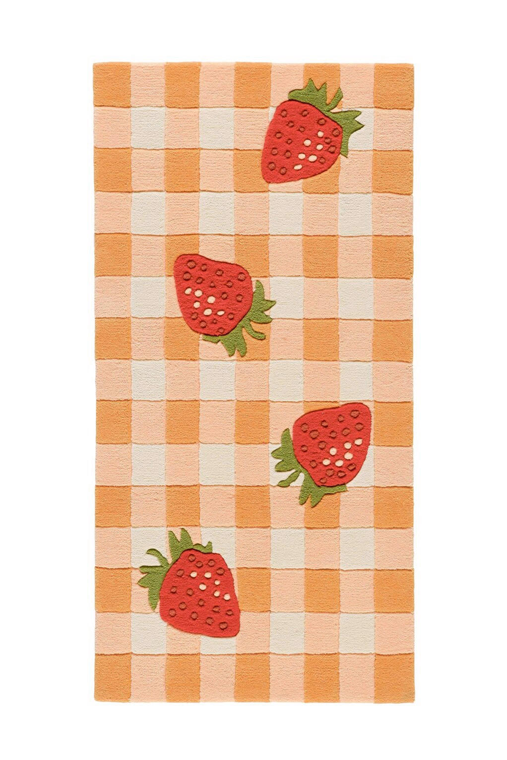 FLACHWEBETEPPICH  Wohnzimmer 70/140 cm Rot rechteckig  - Rot, Basics, Textil (70/140cm) - Kayoom