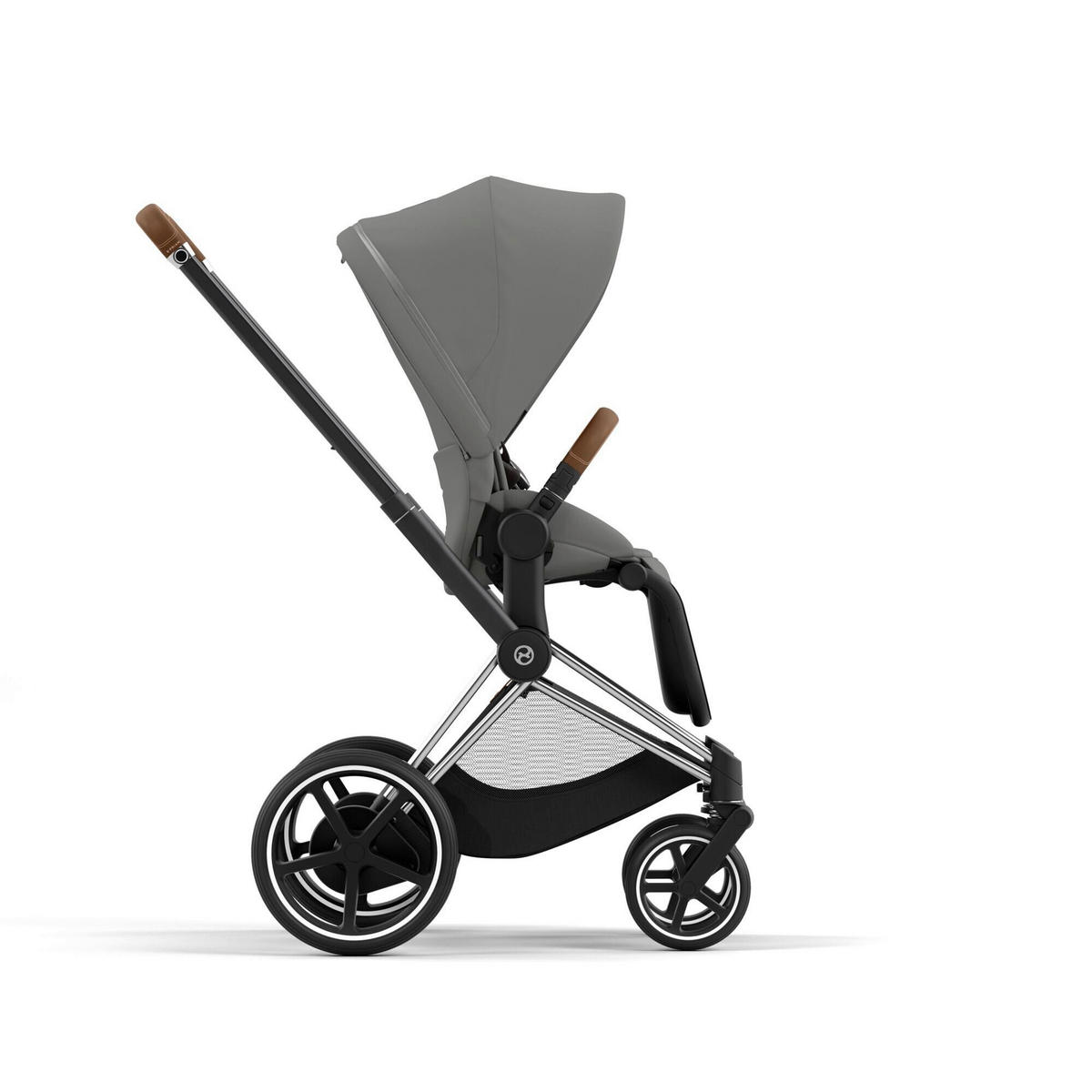 KINDERWAGENGESTELL E-Priam  - Chromfarben, Trend, Metall (59/117/95cm) - Cybex