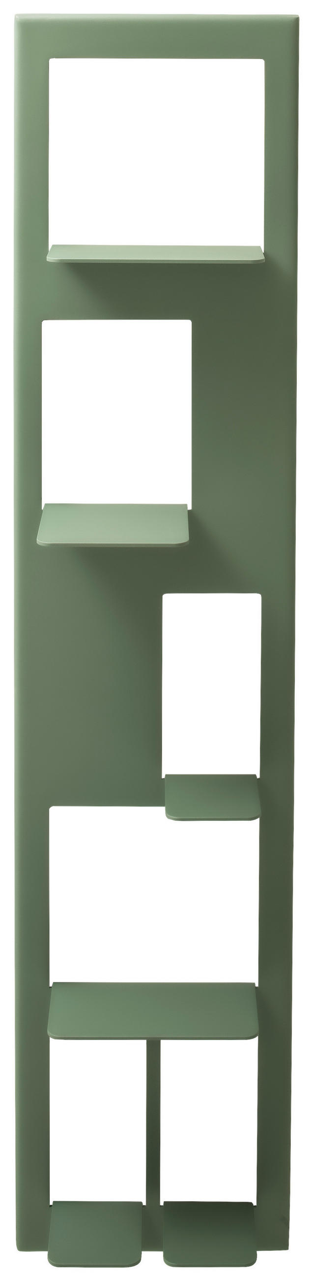 WANDREGAL  40/180/26,5 cm  - Mintgrün, Design, Metall (40/180/26,5cm) - Novel