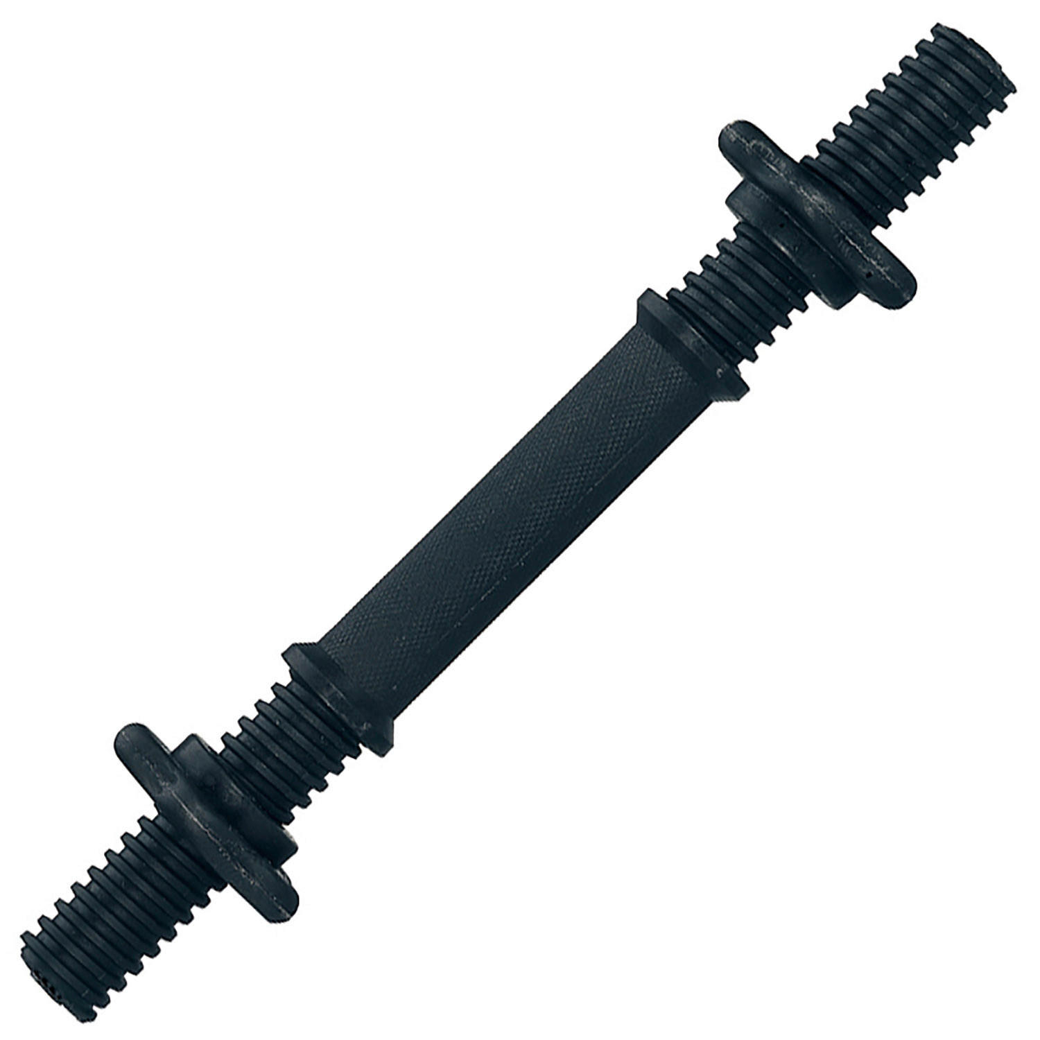 FITNESSMATTE - Schwarz, KONVENTIONELL, Kunststoff/Metall (35/3/3cm)