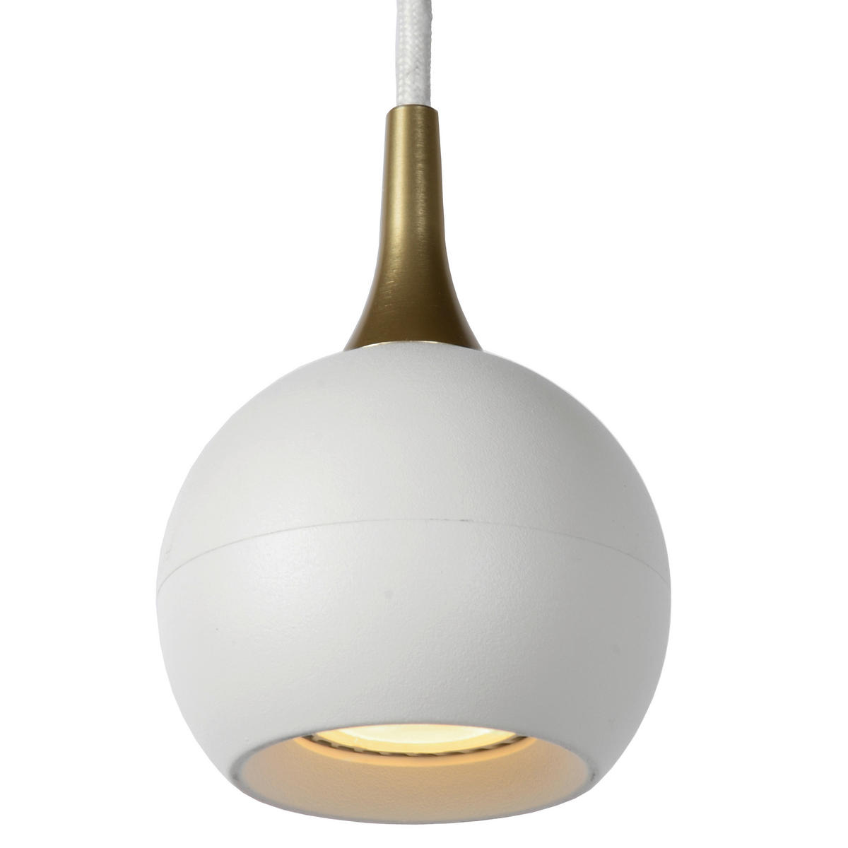LED-HÄNGELEUCHTE Favori 100/10/100 cm   - Weiß, Design, Metall (100/10/100cm) - Lucide