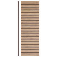 WANDPANEEL 50/147/4 cm  - Schwarz/Eiche Artisan, Design, Holzwerkstoff (50/147/4cm) - Stylife