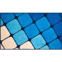 KOBEREC DO KOUPELNY, 60/100 cm - modrá, Basics, textil/plast (60/100cm) - Grund
