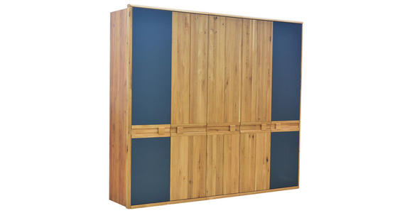 KLEIDERSCHRANK 256,8/225/58 cm 5-türig  - Wildeiche/Eiche Artisan, KONVENTIONELL, Holz/Holzwerkstoff (256,8/225/58cm) - Linea Natura