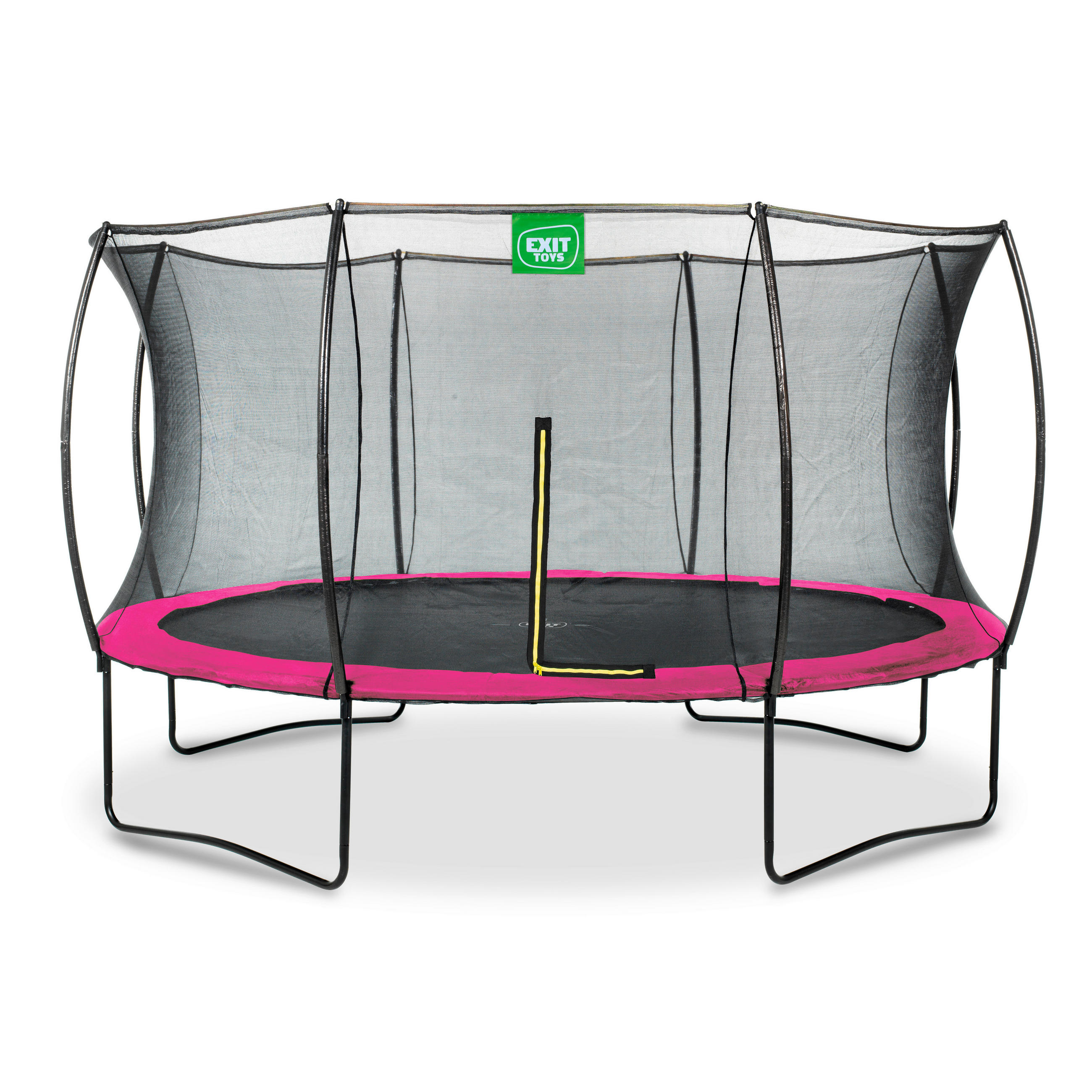 TRAMPOLIN  - Pink, KONVENTIONELL, Kunststoff/Metall (391/267cm) - EXIT Toys