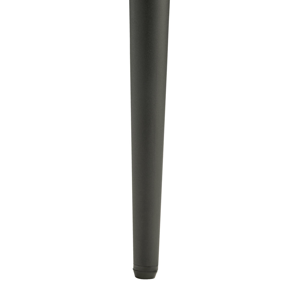 ARMLEHNSTUHL  in Eisen Samt  - Beige/Schwarz, LIFESTYLE, Textil/Metall (57/78/61cm) - MID.YOU