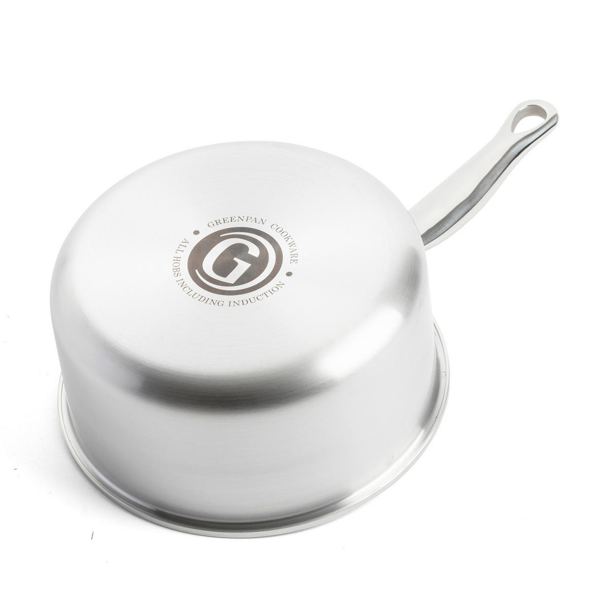 KOCHTOPFSET Premiere 3-teilig  - Grau Hochglanz, Basics, Glas/Metall (0cm)