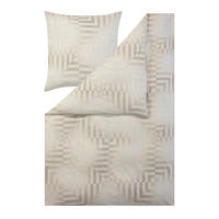 BETTWÄSCHE Atelier Flanell 135/200 cm  - Naturfarben, Design, Textil (135/200cm) - Estella