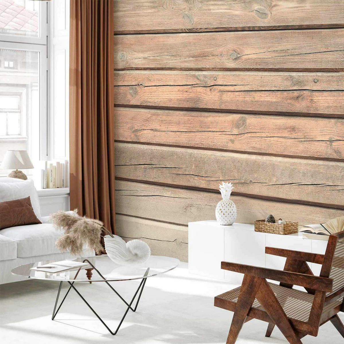 FOTOTAPETE  - Cognac/Cappuccino, LIFESTYLE, Textil (100/70cm) - artgeist