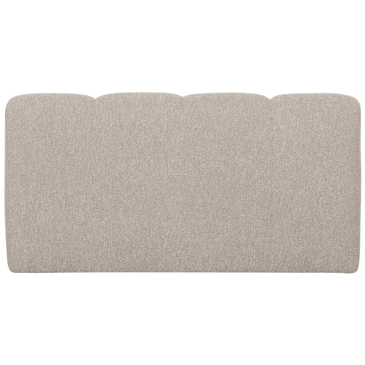 SITZBANK in Textil Beige  - Beige/Schwarz, MODERN, Kunststoff/Textil (164/83/73cm) - Livetastic