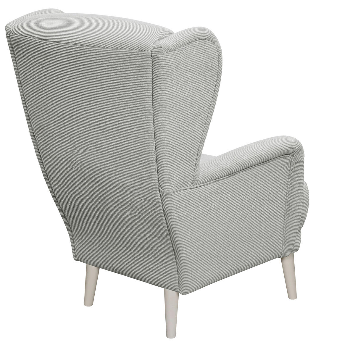 SESSEL Cord Grau  - Kaschmir/Grau, Modern, Holz/Textil (74/106/94cm) - MID.YOU
