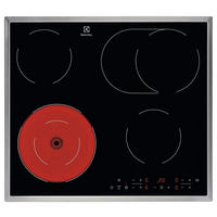 GLASKERAMIKKOCHFELD LRR6436M  - Schwarz, Basics, Glas/Metall (57,6/3,8/50,6cm) - Electrolux