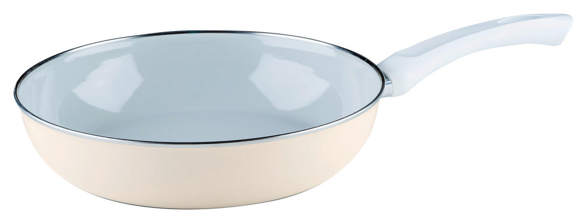 PONEV 28 cm emajl  - barve šampanjca, Basics, kovina (28cm) - Riess