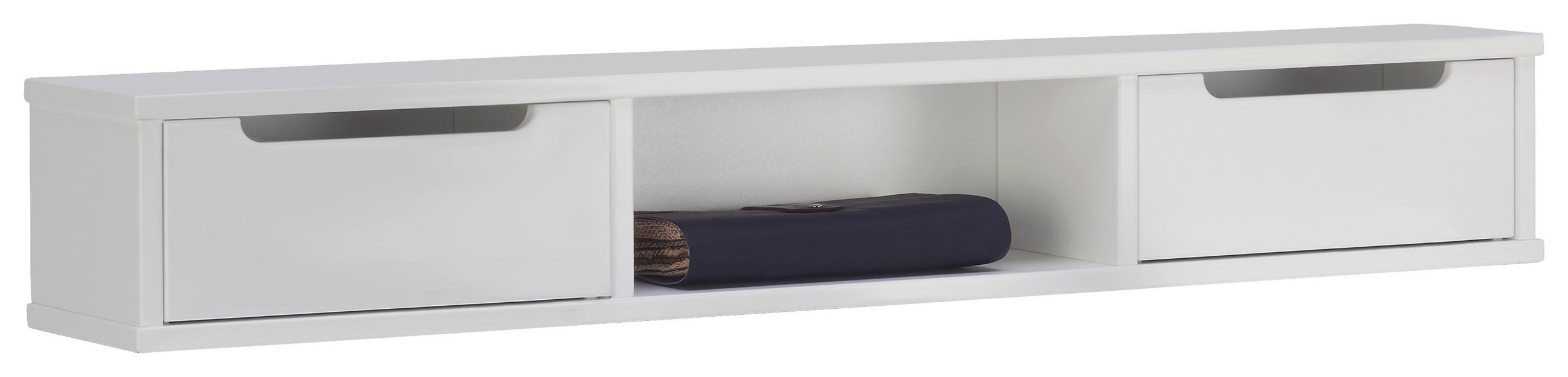 REGALAUFSATZ Weiß  - Weiß, Design, Holzwerkstoff (120/18/20cm) - Stylife