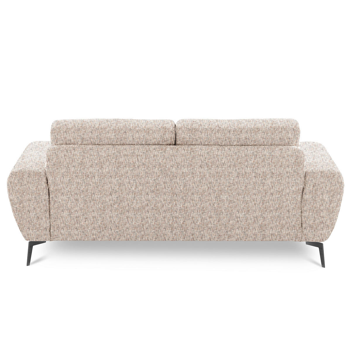 2-SITZER-SOFA Webstoff Blau, Gelb, Rot, Weiss  - Blau/Weiss, Design, Textil/Metall (157/85/92cm) - Livetastic
