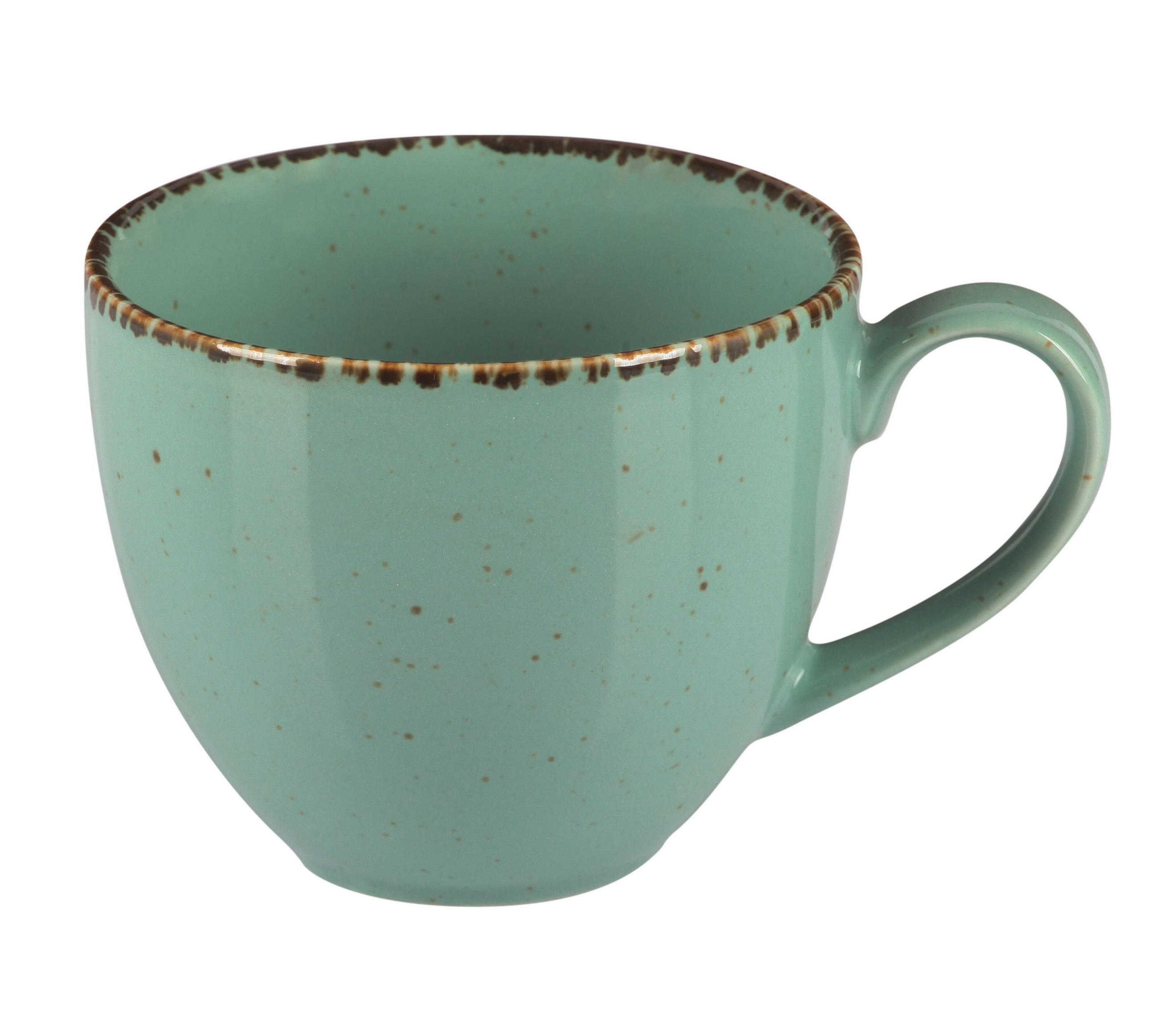 CAPPUCCINOTASSE - Türkis, LIFESTYLE, Keramik (270ml) - Landscape