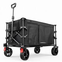 BOLLERWAGEN    - Schwarz, Basics, Textil/Metall (92/56/106/50cm) - Modante