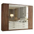 DREHTÜRENSCHRANK in Weiß, Eichefarben - Eichefarben/Weiß, Design, Glas/Holzwerkstoff (271/210/62cm) - Carryhome DREHTÜRENSCHRANK in Weiß, Eichefarben - Eichefarben/Weiß, Design, Glas/Holzwerkstoff (271/210/62cm) - Carryhome