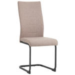 SCHWINGSTUHL  Stoffauswahl Flachgewebe  - Taupe/Schwarz, Design, Textil/Metall (44/100/59cm) - Carryhome