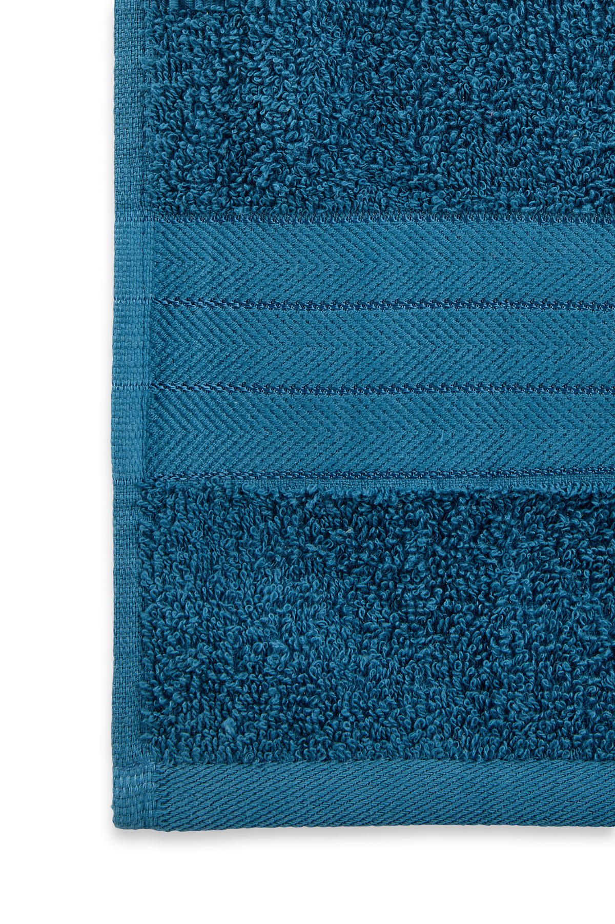 FROTTIERSET Good Morning Petrol 2-teilig  - Petrol, Basics, Textil (70/140cm)
