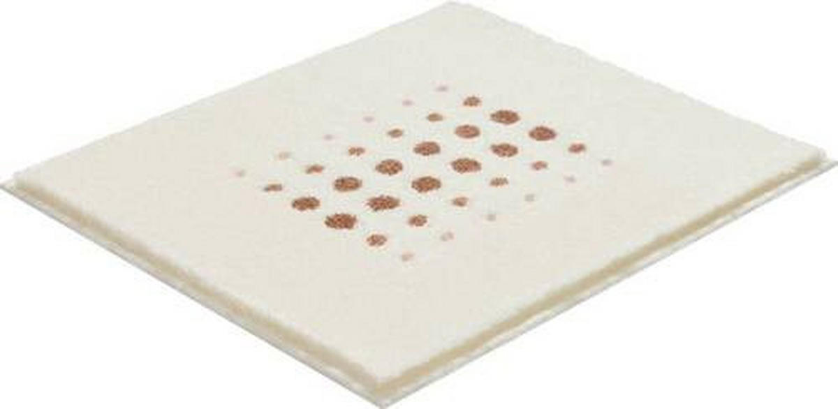 BIDET-VORLEGER Siria Naturfarben, Goldfarben 50/60 cm  - Goldfarben/Naturfarben, Basics, Kunststoff/Textil (50/60cm) - Grund