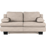 SCHLAFSOFA Macy in Flachgewebe Champagner  - Wengefarben/Champagner, KONVENTIONELL, Holz/Textil (203/94/100cm) - Novel