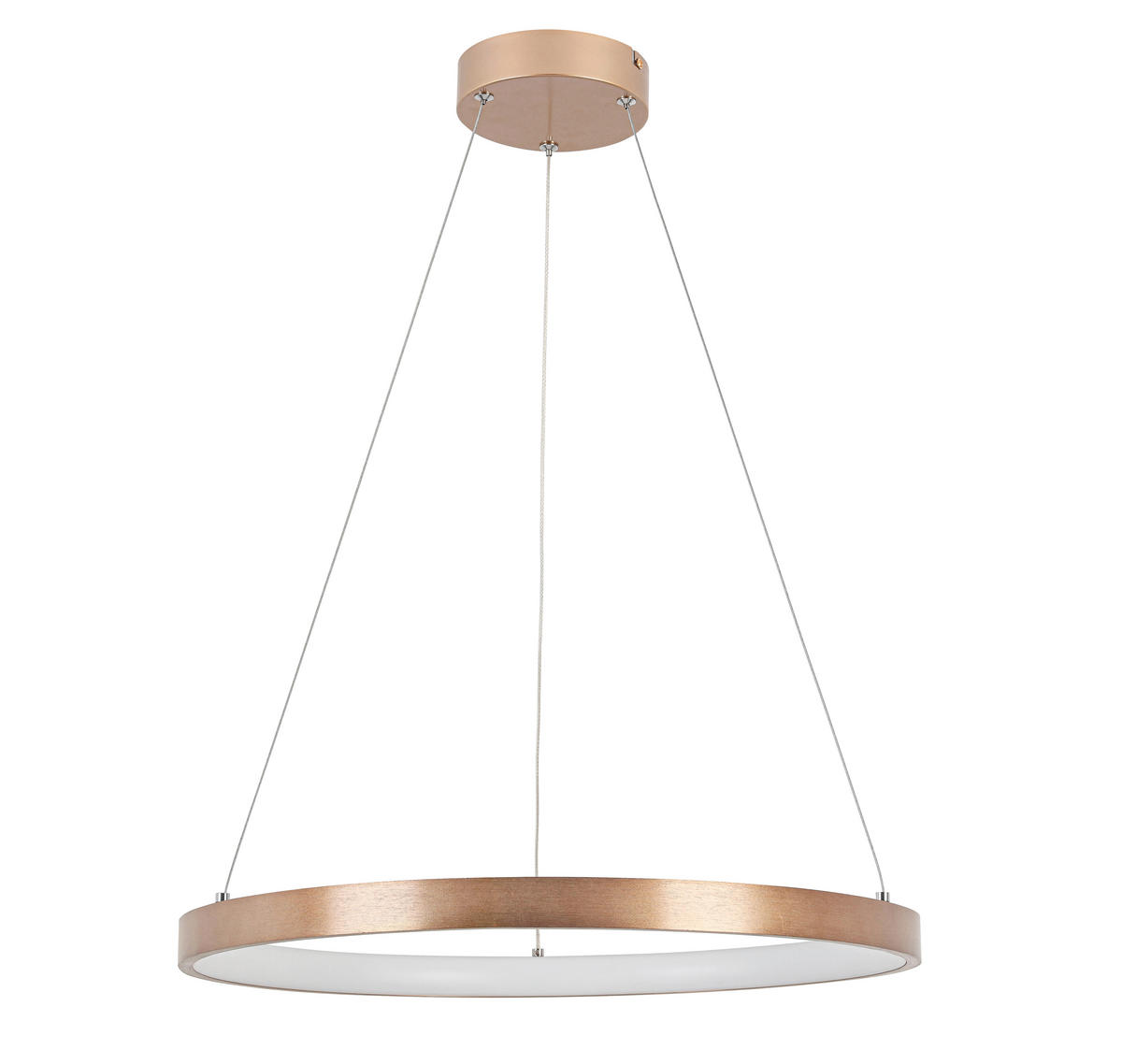 LED LUSTER  50/120 cm      - kapućino, Osnovno, metal/plastika (50/120cm) - Ambiente