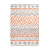 FLACHWEBETEPPICH 120/170 cm Grau, Koralle  - Koralle/Grau, Design, Textil (120/170cm) - Novel