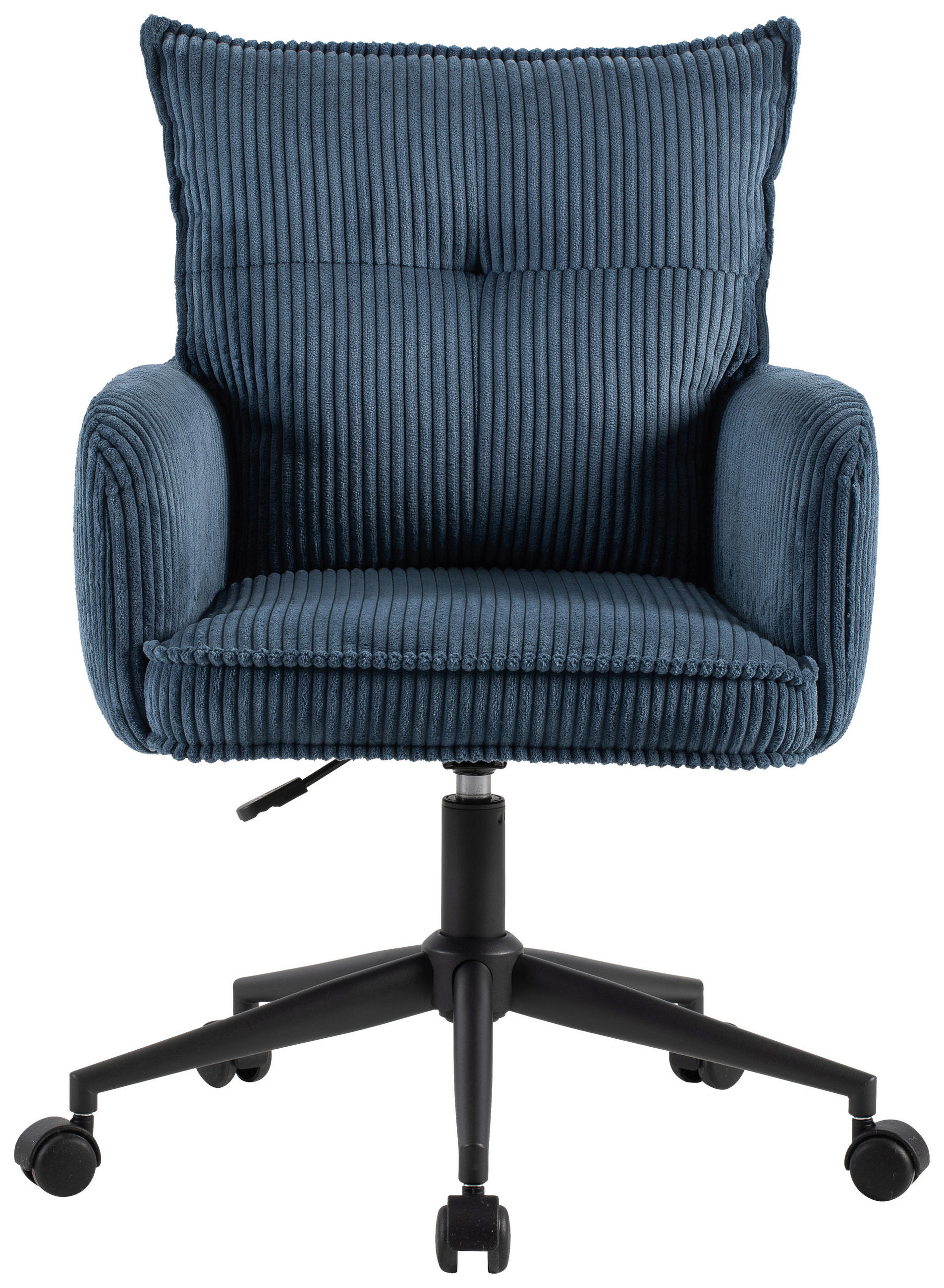 FORGÓSZÉK  szövet kék, fekete  - fekete/kék, Design, műanyag/textil (58/84,5-92/64cm) - Carryhome