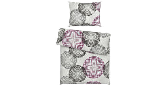 Bettwäsche Tammy 140/200cm Beere - Beere, MODERN, Textil - Luca Bessoni