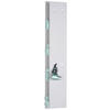 BADEZIMMERREGAL 30/160/15 cm  - Hellgrau/Grau, MODERN, Holzwerkstoff (30/160/15cm) - Novel