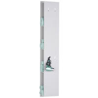 BADEZIMMERREGAL 30/160/15 cm  - Hellgrau/Grau, MODERN, Holzwerkstoff (30/160/15cm) - Novel