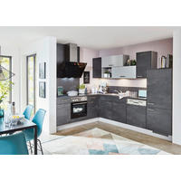 ROHOVÁ KUCHYŇA SILVIO 285 - sivá, Design, kompozitné drevo (215/285cm) - Celina