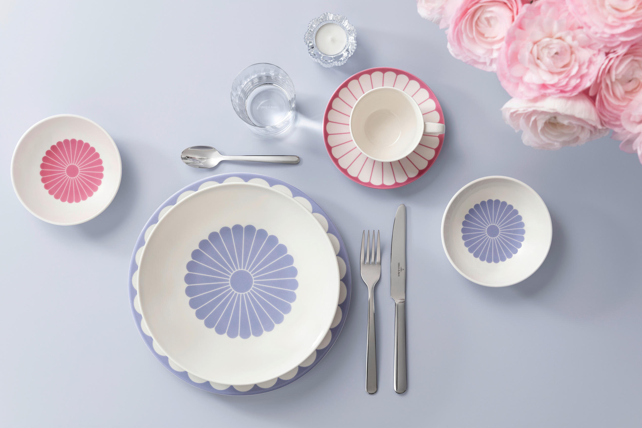 SALATSCHÜSSEL  Fleur Couleur  - Salbeigrün/Weiß, MODERN, Keramik (24/12cm) - Villeroy & Boch