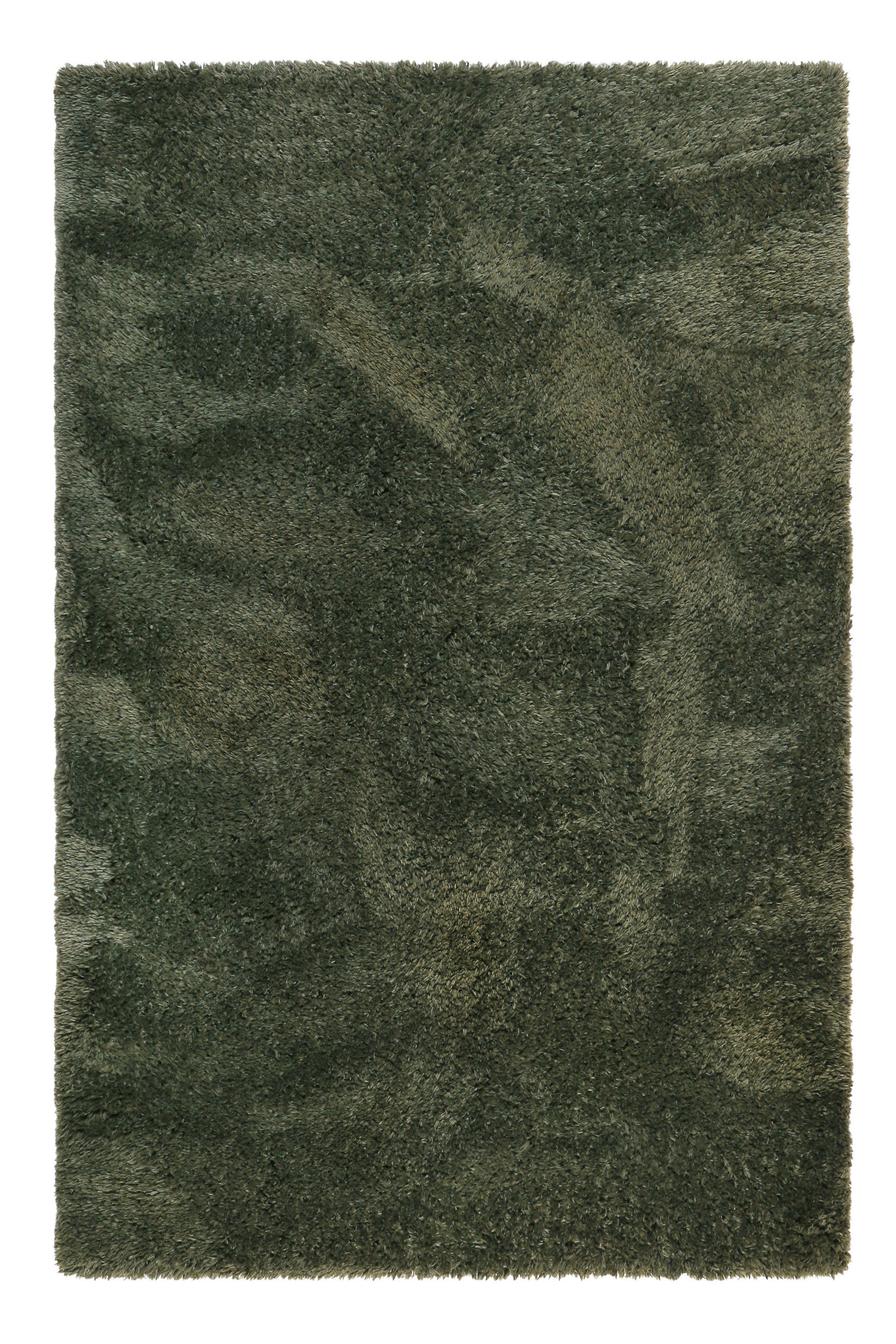 HOCHFLORTEPPICH 80/150 cm Yogi Olivgrün - Olivgrün, KONVENTIONELL, Textil (80/150cm) - Esprit
