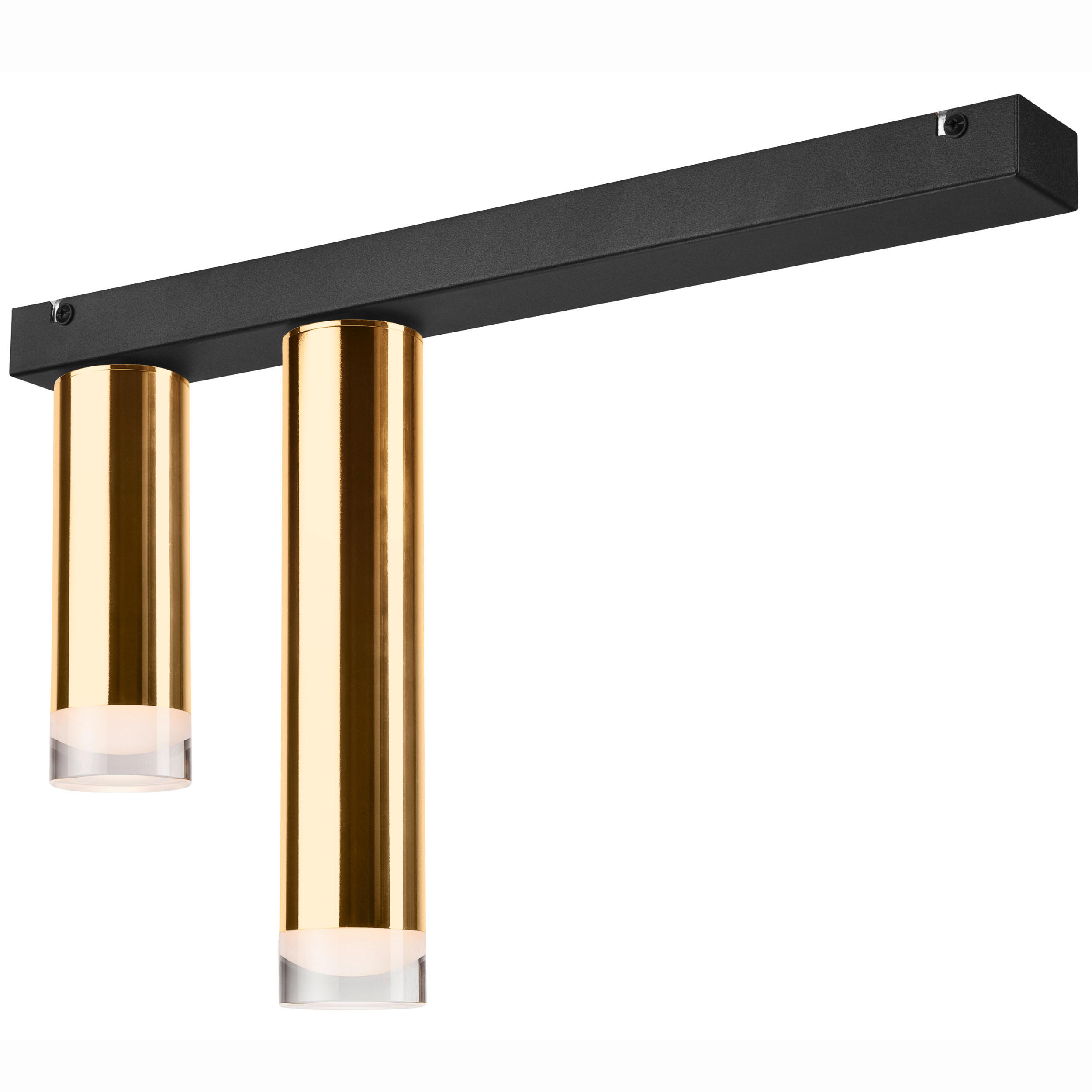 DECKENLEUCHTE    32/28/50 cm  - Goldfarben, Design, Kunststoff/Metall (32/28/50cm)