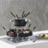 FONDUESET - Edelstahlfarben/Schwarz, Basics, Keramik/Metall - Homeware FONDUESET - Edelstahlfarben/Schwarz, Basics, Keramik/Metall - Homeware
