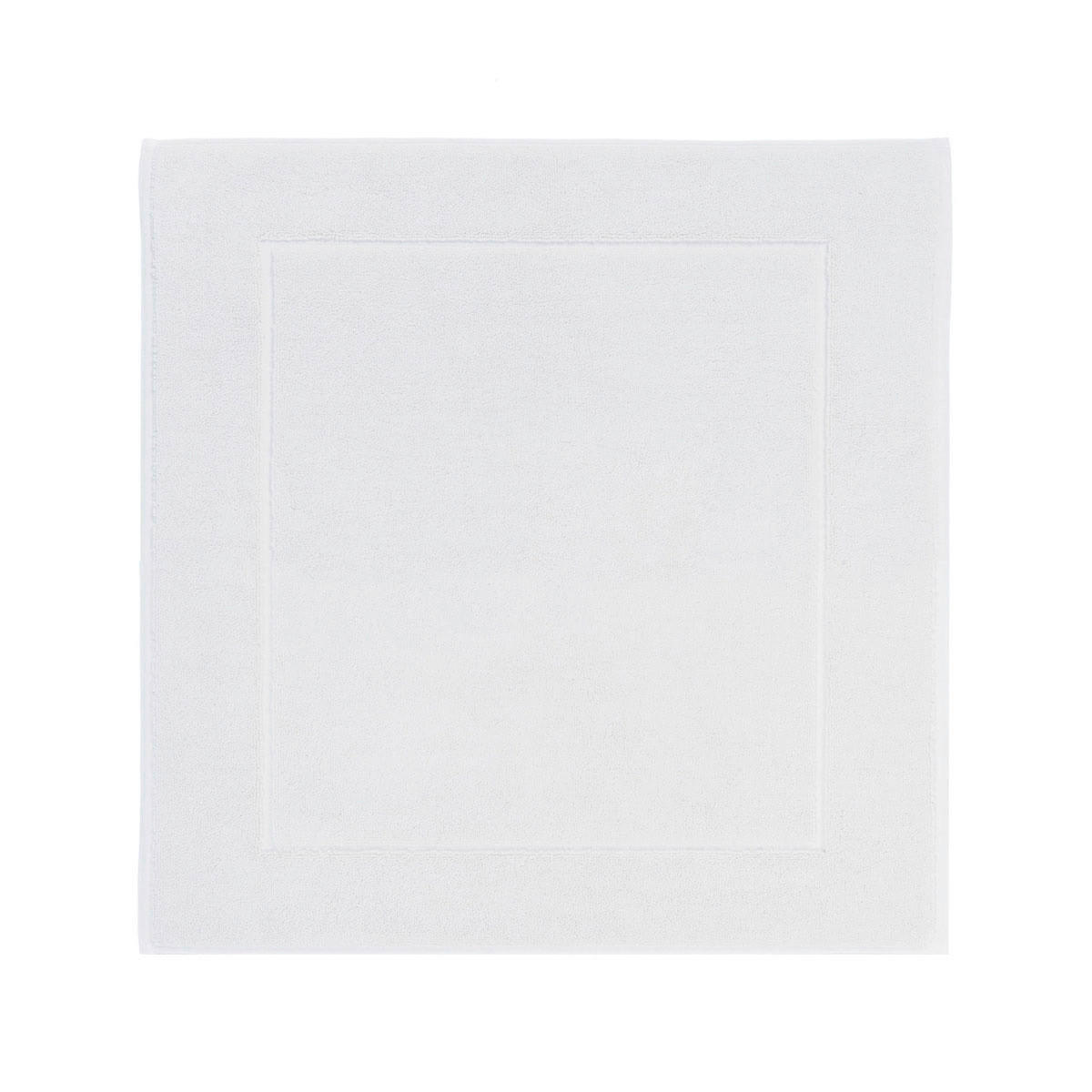BADEMATTE 60/60 cm Weiß  - Weiß, Basics, Kunststoff/Textil (60/60cm) - Aquanova