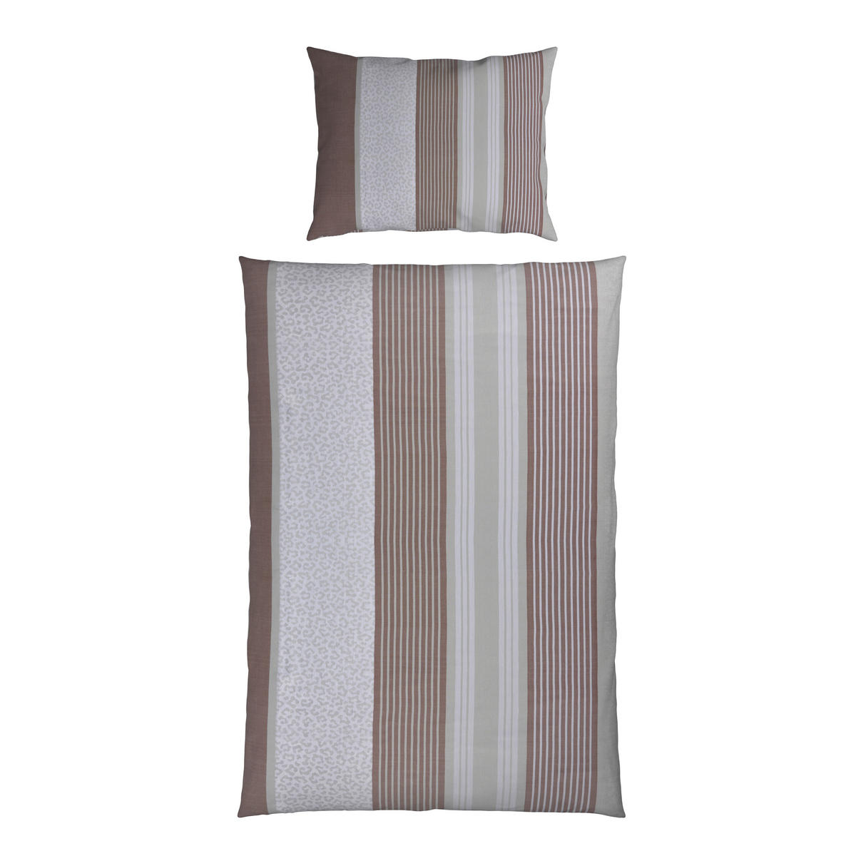 POSTELJINA ZA BEBE  100/135 cm    - sivo-braon, Trendi, tekstil (100/135cm) - Patinio