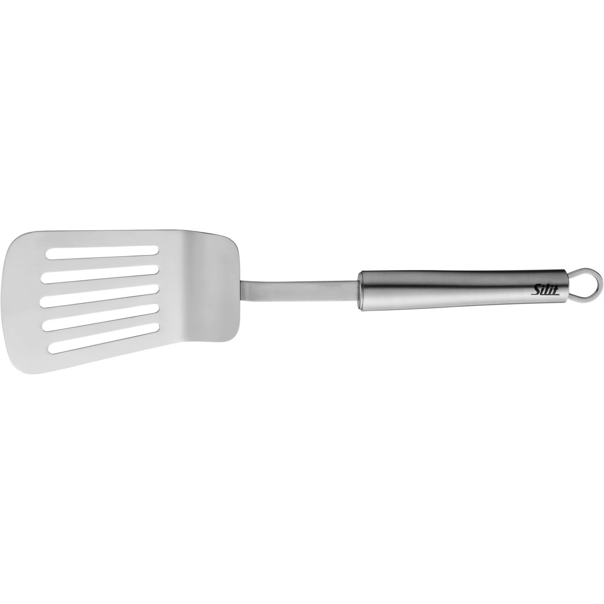 PFANNENWENDER  - Silberfarben, Basics, Metall - Silit