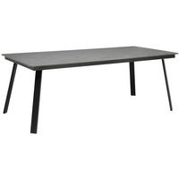 ZÁHRADNÝ STÔL, kov, plast, 210/98/74 cm - svetlosivá/antracitová, Konventionell, kov/plast (210/98/74cm) - Ambia Garden