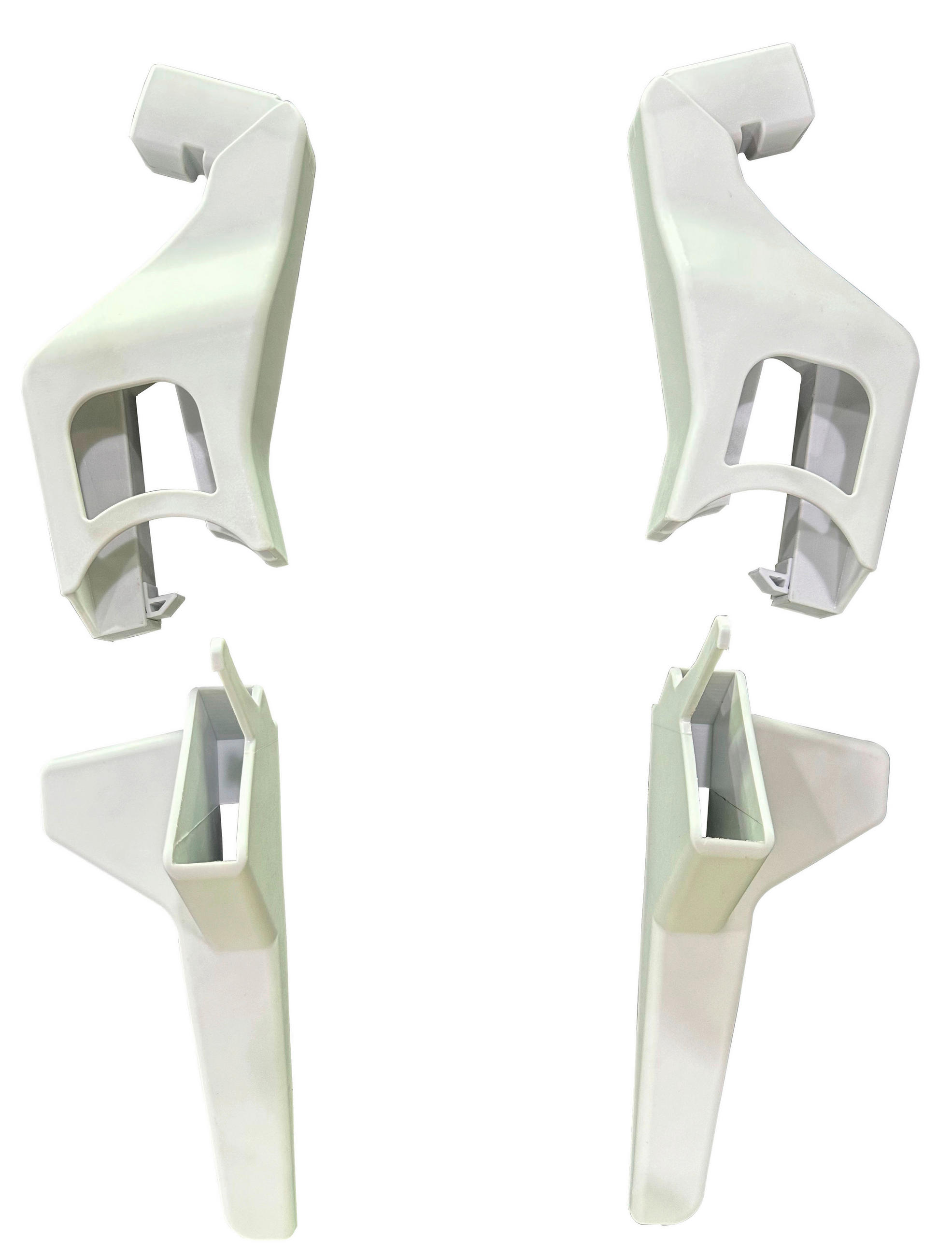 HOCHSTUHL-ADAPTER  - Weiß, Basics, Kunststoff/Metall - My Baby Lou