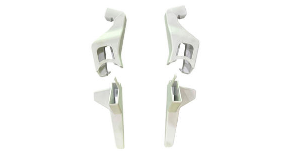 HOCHSTUHL-ADAPTER  - Weiß, Basics, Kunststoff/Metall - My Baby Lou