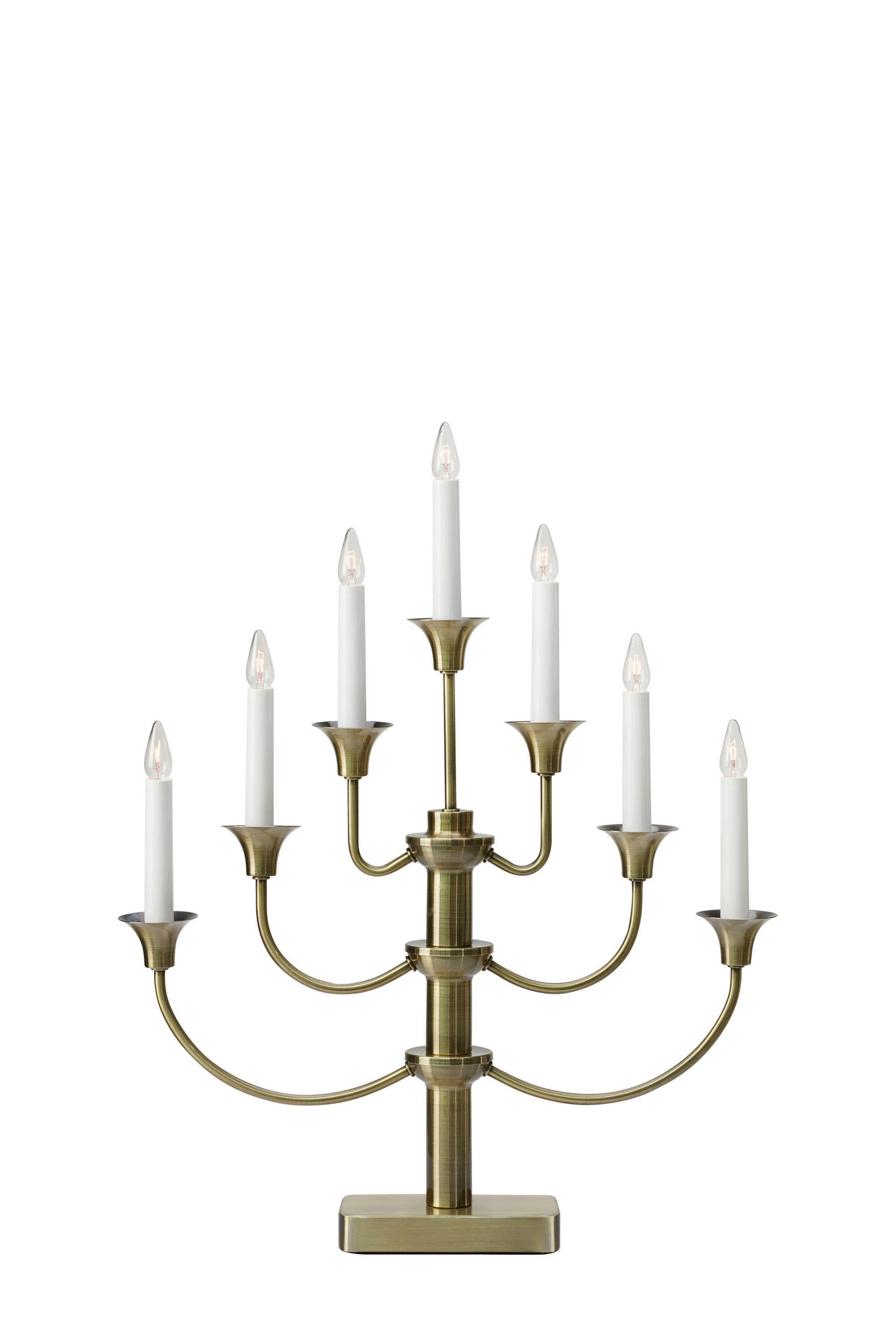 KERZENHALTER - Messingfarben, Basics, Metall (42/53/6cm) - Markslöjd
